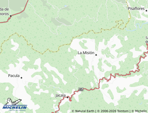 MICHELIN José María Morelos map - ViaMichelin