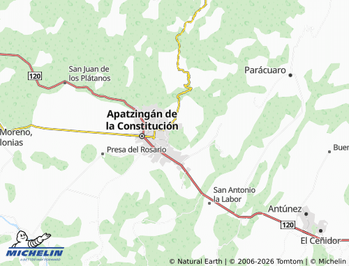 Mapa MICHELIN Leona Vicario - ViaMichelin