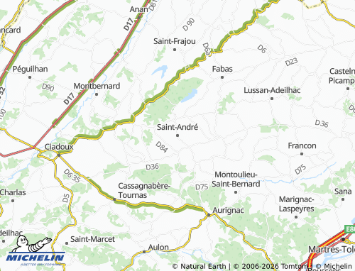 Mappa MICHELIN Saint-André - ViaMichelin