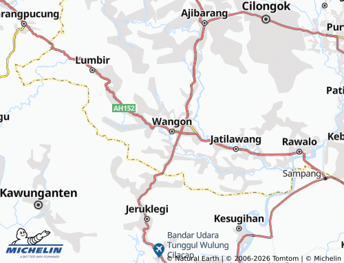 Carte MICHELIN Wangon - ViaMichelin