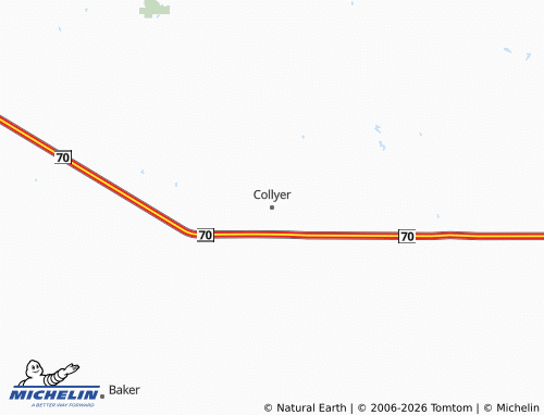 Mapa MICHELIN Collyer - ViaMichelin