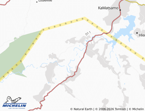 MICHELIN-Landkarte Msuduga - ViaMichelin