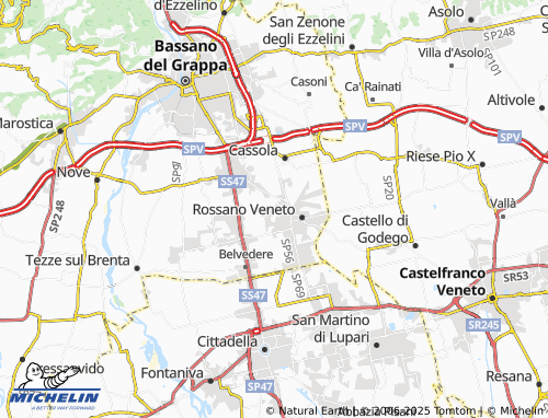 MICHELIN-Landkarte Crearo - ViaMichelin