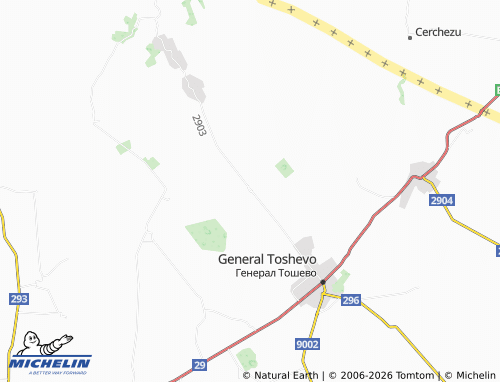 Mappa MICHELIN Kapinovo - ViaMichelin
