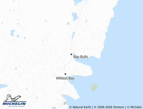 Kaart MICHELIN Bay Bulls - ViaMichelin