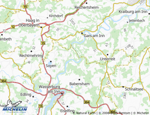 MICHELIN Freiberg map - ViaMichelin