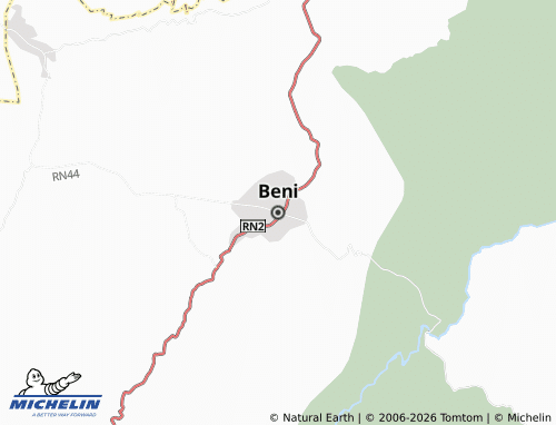 Mappa MICHELIN Beni - ViaMichelin