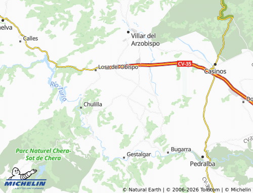 Mappa MICHELIN Bodega Vanacloig - ViaMichelin