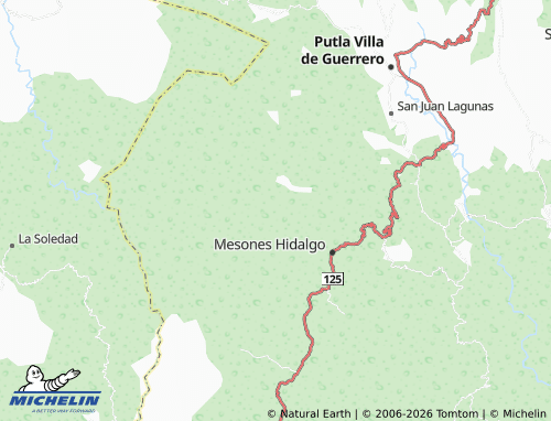 MICHELIN-Landkarte Santa María La Lima - ViaMichelin