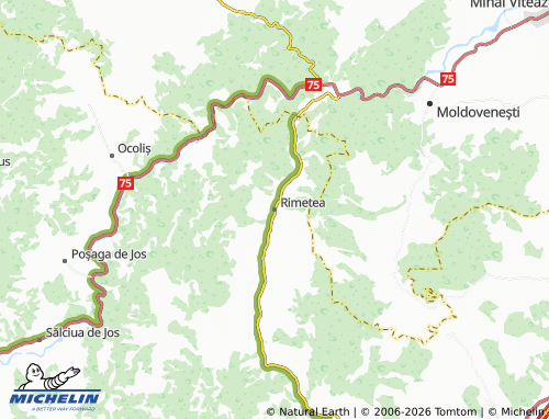 Mapa MICHELIN Rimetea - ViaMichelin
