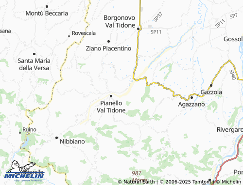 MICHELIN Strà map - ViaMichelin