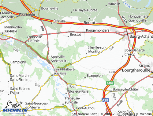 MICHELIN-Landkarte Le Quesney - ViaMichelin