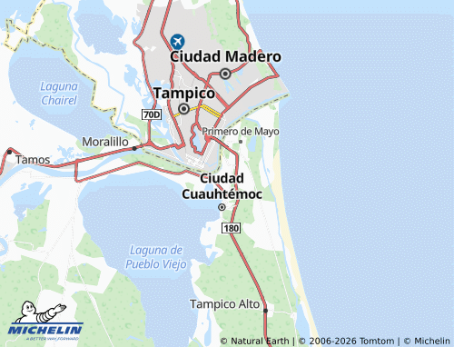 Mappa MICHELIN Ricardo Flores Magón - ViaMichelin