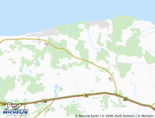 Mappa MICHELIN Hedegård - ViaMichelin