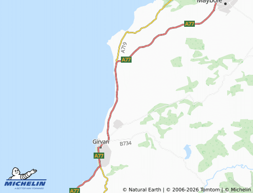 MICHELIN Ladybank map - ViaMichelin