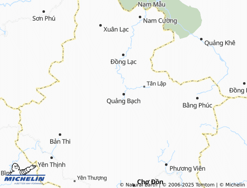MICHELIN Quảng Bạch map - ViaMichelin