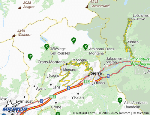 Carte MICHELIN Les Barzettes - ViaMichelin