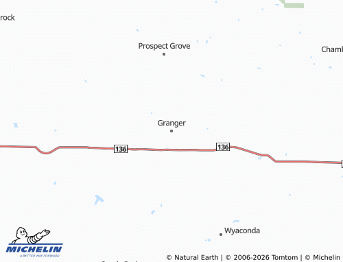 Mappa MICHELIN Granger - ViaMichelin