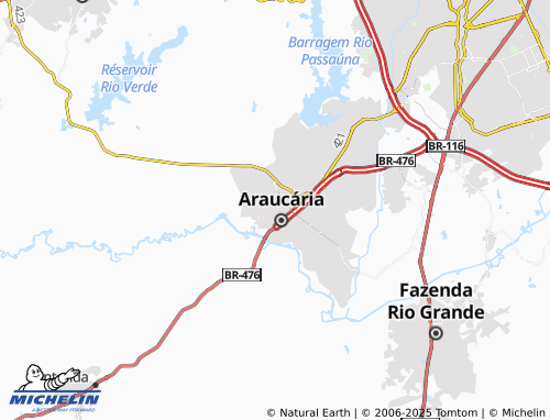MICHELIN Vila Nova map - ViaMichelin