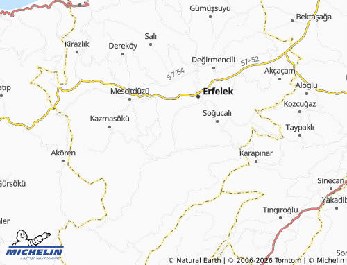 Mappa MICHELIN Kaldırayak - ViaMichelin