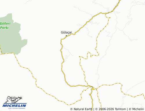 MICHELIN Kocadal map - ViaMichelin