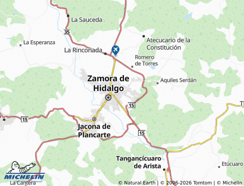 Mapa MICHELIN Villas de San Antonio - ViaMichelin