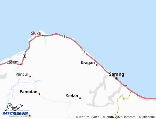 MICHELIN Sumurpule map - ViaMichelin