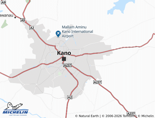 Mappa MICHELIN Badawa - ViaMichelin