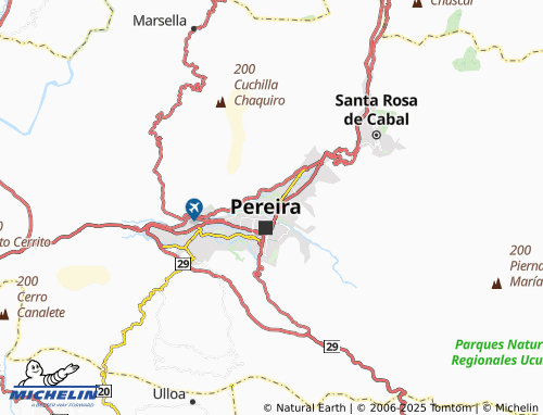 MICHELIN La Macarena map - ViaMichelin