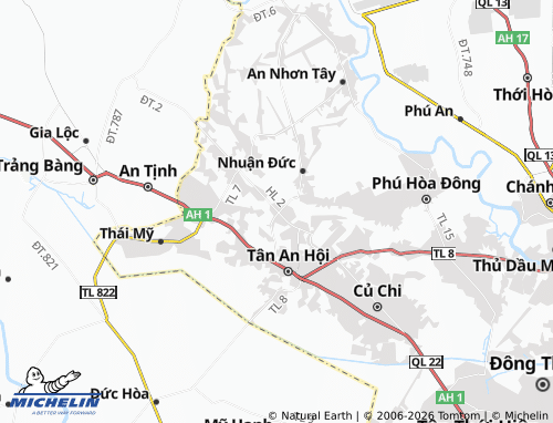 Mapa MICHELIN Trung Lập Hạ - ViaMichelin
