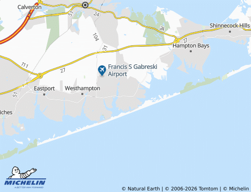 Mapa MICHELIN Quogue - ViaMichelin