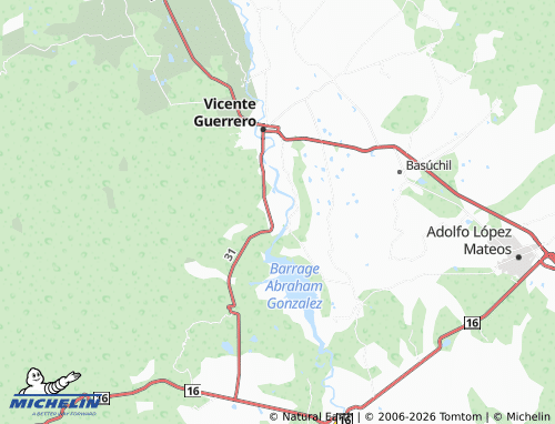Mappa MICHELIN Guadalupe de Abajo - ViaMichelin