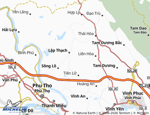 MICHELIN Tử Du map - ViaMichelin