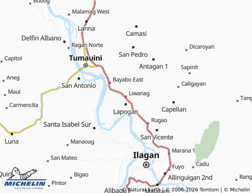 Mappa MICHELIN Liwanag - ViaMichelin