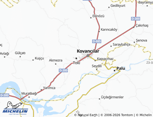 MICHELIN Toki map - ViaMichelin