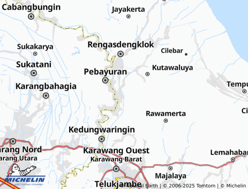 MICHELIN Karyasari map - ViaMichelin