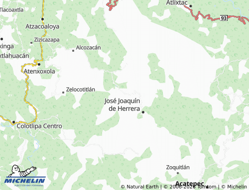 MICHELIN San José map - ViaMichelin