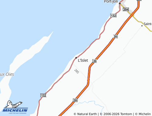 MICHELIN L'Islet map - ViaMichelin
