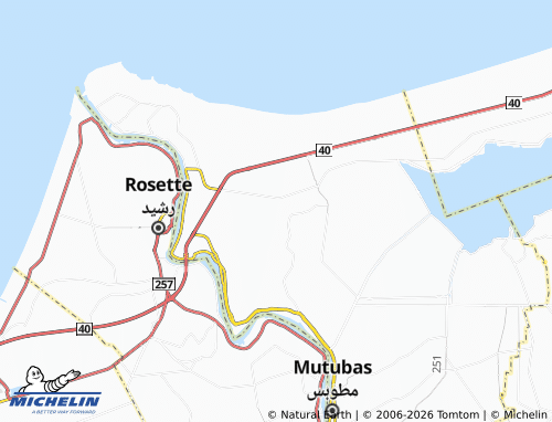 Mappa MICHELIN Azab al-Khaleej Bahri - ViaMichelin