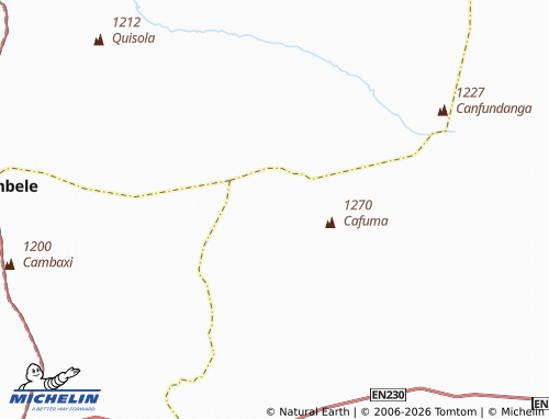 Mappa MICHELIN Quizanga - ViaMichelin