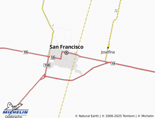MICHELIN Frontera map - ViaMichelin