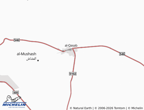 Carte MICHELIN al-Shifa - ViaMichelin