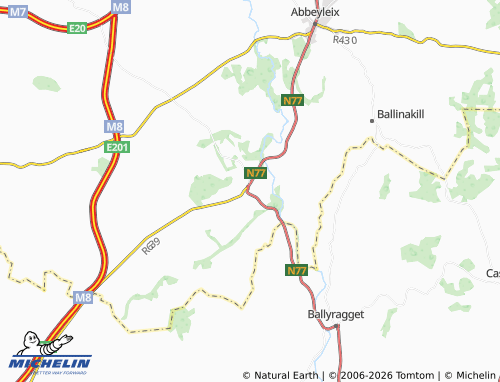Carte MICHELIN Durrow - ViaMichelin