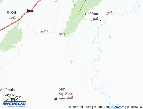 Mappa MICHELIN al-'Akhawat - ViaMichelin