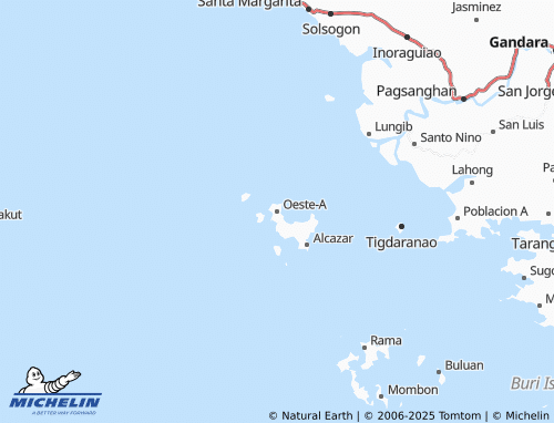 Mapa MICHELIN Oeste-A - ViaMichelin