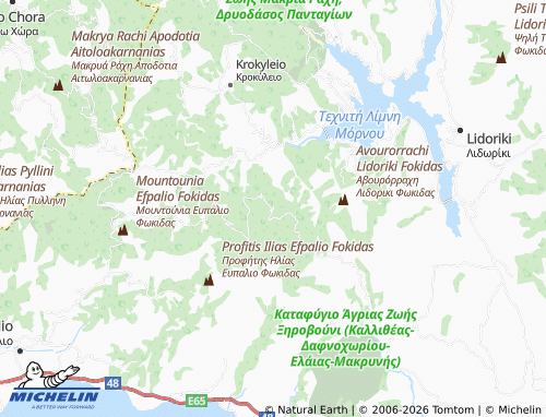 Carte MICHELIN Perithiotissa - ViaMichelin