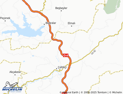 MICHELIN Kuşcuören map - ViaMichelin