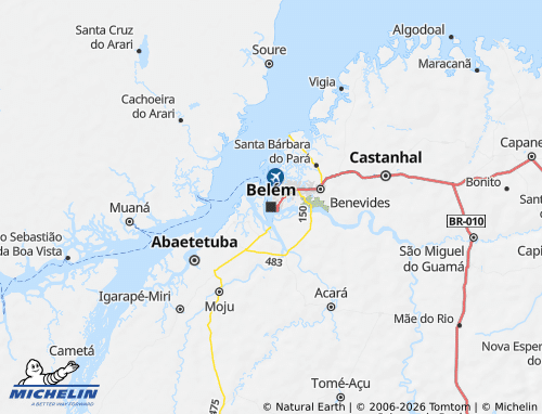Carte MICHELIN Pará - ViaMichelin