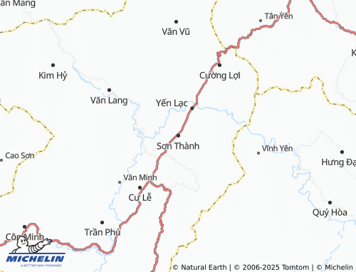 MICHELIN Sơn Thành map - ViaMichelin
