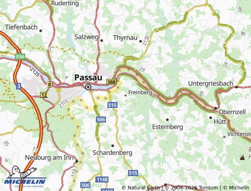 MICHELIN Freinberg map - ViaMichelin